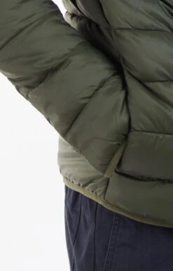 Men's Barbour Baffle Overhead Quilted Jacket -Men Clothing Sale TS22197LTMOSS 3