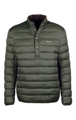 Men's Barbour Baffle Overhead Quilted Jacket -Men Clothing Sale TS22197LTMOSS 4