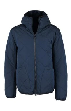 Men's Barbour Hooded Liddesdale Quilt -Men Clothing Sale TS22199NAVY 3