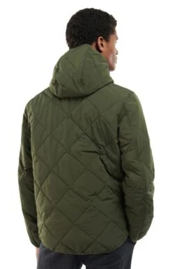 Men's Barbour Hooded Liddesdale Quilt -Men Clothing Sale TS22199OLIVE 1
