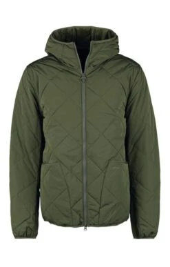 Men's Barbour Hooded Liddesdale Quilt -Men Clothing Sale TS22199OLIVE 3