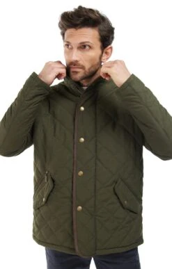Men's Barbour Waterproof Shoveler Quilted Jacket