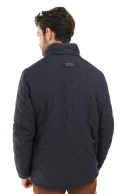 Men's Barbour Waterproof Shoveler Quilted Jacket -Men Clothing Sale TS22200NAVY 2