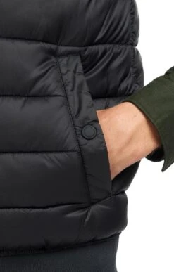 Men's Barbour International Elgin Gilet -Men Clothing Sale TS22322BLACK 2