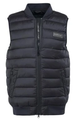 Men's Barbour International Elgin Gilet -Men Clothing Sale TS22322BLACK 4
