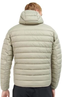 Men's Barbour International Racer Ouston Hooded Quilted Jacket -Men Clothing Sale TS22325CONCRETE 1