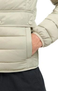 Men's Barbour International Racer Ouston Hooded Quilted Jacket -Men Clothing Sale TS22325CONCRETE 2