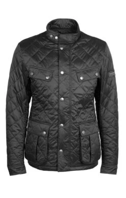 Men's Barbour International Tourer Ariel Quilted Jacket -Men Clothing Sale TS22326BLACK 3