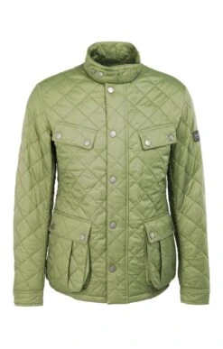 Men's Barbour International Tourer Ariel Quilted Jacket -Men Clothing Sale TS22326LTMOSS 3