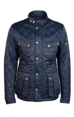 Men's Barbour International Tourer Ariel Quilted Jacket -Men Clothing Sale TS22326NAVY 3