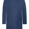 Men's Tweed Trim Cotton Mac -Men Clothing Sale TS23097NAVY