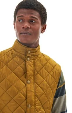 Men's Barbour Lowerdale Gilet -Men Clothing Sale TS23174WASHEDOCHRE 2