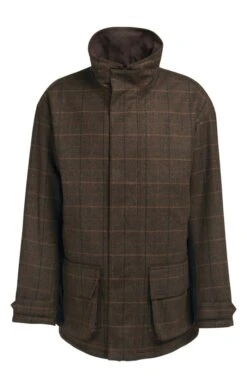 Men's Barbour Wool Beaconsfield -Men Clothing Sale TS23183BURNHILLBROWNCHK 4