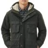 Men's Barbour International Tantallon Wax Jacket -Men Clothing Sale TS23184SAGE