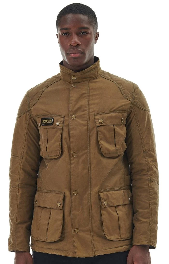 Men's Barbour International Winter Lockseam Wax Jacket 3 Men's Barbour International Winter Lockseam Wax Jacket