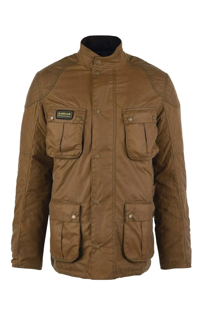 Men's Barbour International Winter Lockseam Wax Jacket 7 Men's Barbour International Winter Lockseam Wax Jacket - Image 5