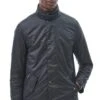 Men's Barbour Chelsea Wax Mac -Men Clothing Sale TS23186NAVY