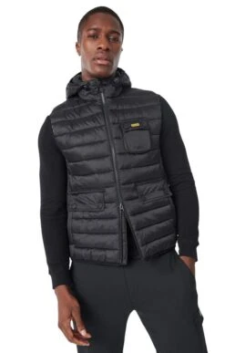 Men's Barbour International Ousten Hooded Gilet