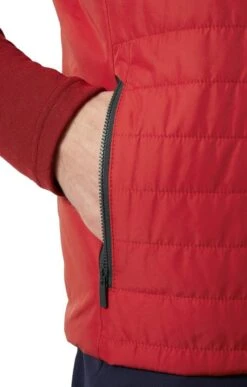 Men’s Helly Hansen Crew Insulator Vest -Men Clothing Sale TS23215RED 2