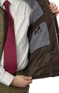 Men's Harkila Kenmore Waistcoat -Men Clothing Sale TS23342FORESTGREEN 3