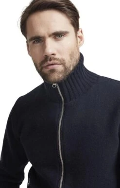 Men's Windproof Zip Jacket -Men Clothing Sale TS23567NAVY 1