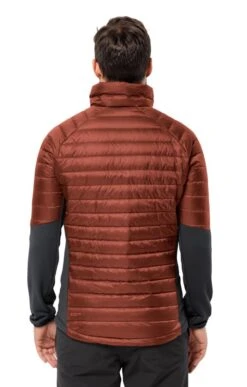 Men's Jack Wolfskin Nebelhorn Down Hybrid Jacket -Men Clothing Sale TS23689CARMINE 1