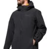 Men's Jack Wolfskin Fernblick 2L Jacket 2 Men's Jack Wolfskin Fernblick 2L Jacket -Men Clothing Sale TS23693BLACK