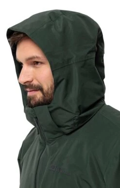 Men's Jack Wolfskin Fernblick 2L Jacket -Men Clothing Sale TS23693BLACKOLIVE 2