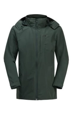 Men's Jack Wolfskin Fernblick 2L Jacket -Men Clothing Sale TS23693BLACKOLIVE 5