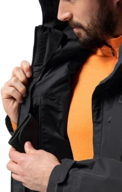 Men's Jack Wolfskin Fernblick 2L Jacket -Men Clothing Sale TS23693BLACK 3