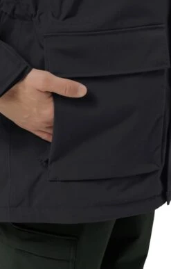 Men's Jack Wolfskin Glacier Canyon Parka -Men Clothing Sale TS23694BLACK 3