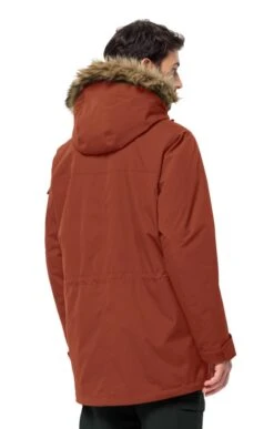 Men's Jack Wolfskin Glacier Canyon Parka -Men Clothing Sale TS23694CARMINE 1