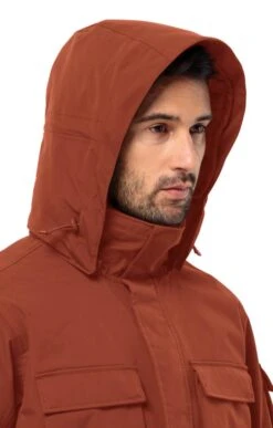 Men's Jack Wolfskin Glacier Canyon Parka -Men Clothing Sale TS23694CARMINE 4