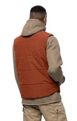 Men's Jack Wolfskin White Frost Vest -Men Clothing Sale TS23695CARMINE 1