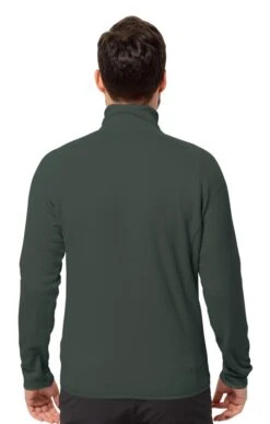 Men's Jack Wolfskin Baiselberg Fleece Jacket -Men Clothing Sale TS23696BLACKOLIVE 1