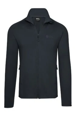 Men's Jack Wolfskin Baiselberg Fleece Jacket -Men Clothing Sale TS23696BLACK 2
