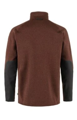 Men's Fjallraven Ovik Fleece 1/2 Zip -Men Clothing Sale TS23805AUTUMNLEAF 1