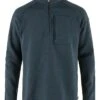 Men's Fjallraven Ovik Fleece 1/2 Zip -Men Clothing Sale TS23805NAVY