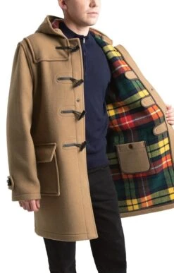 Mens Gloverall Duffle Coat -Men Clothing Sale TS23978CAMELBCHN 2