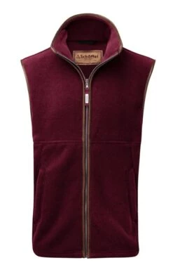 Men's Schoffel Oakham Gilet -Men Clothing Sale TS24100CLARET 2