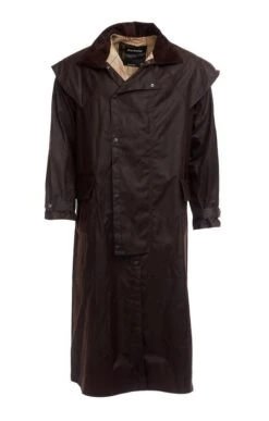 Barbour Stockman Waxed Coat -Men Clothing Sale TS25016BROWN 4