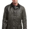 Barbour Bristol Waxed Jacket 2 Barbour Bristol Waxed Jacket -Men Clothing Sale TS25357OLIVE