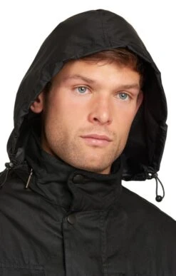 Barbour Sapper Waxed Jacket -Men Clothing Sale TS25358BLACK 3