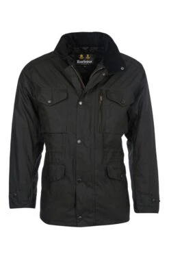 Barbour Sapper Waxed Jacket -Men Clothing Sale TS25358BLACK 4