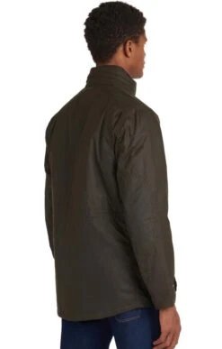 Barbour Sapper Waxed Jacket -Men Clothing Sale TS25358OLIVE 1
