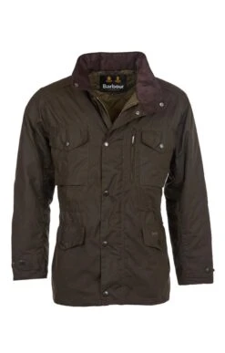 Barbour Sapper Waxed Jacket -Men Clothing Sale TS25358OLIVE 3