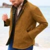 Men's Wax Overshirt 2 Men's Wax Overshirt -Men Clothing Sale TS26514GOLD