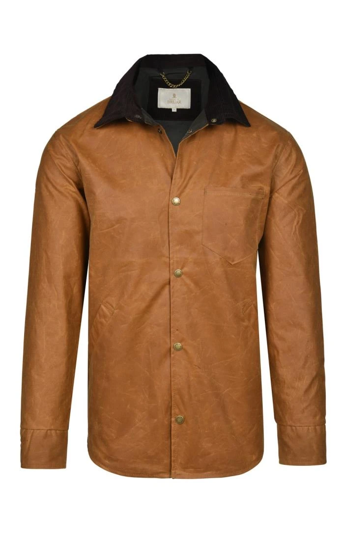 Men's Wax Overshirt 5 Men's Wax Overshirt - Image 3