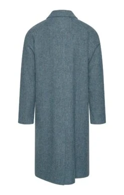 Raglan Sleeve Tweed Coat -Men Clothing Sale TS30165DENIMHB 2