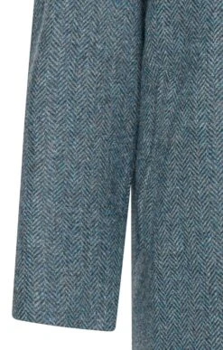 Raglan Sleeve Tweed Coat -Men Clothing Sale TS30165DENIMHB 4